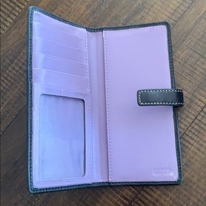 COACH Checkbook Case